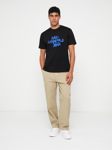 KARL LAGERFELD JEANS - Camiseta en negro