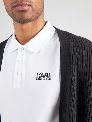 Tricou de la Karl Lagerfeld pe alb