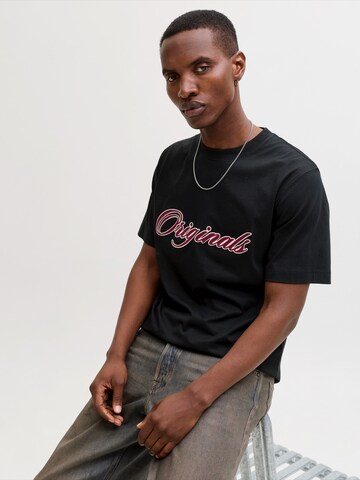JACK & JONES Shirt 'JORNANTUCKET' in Zwart