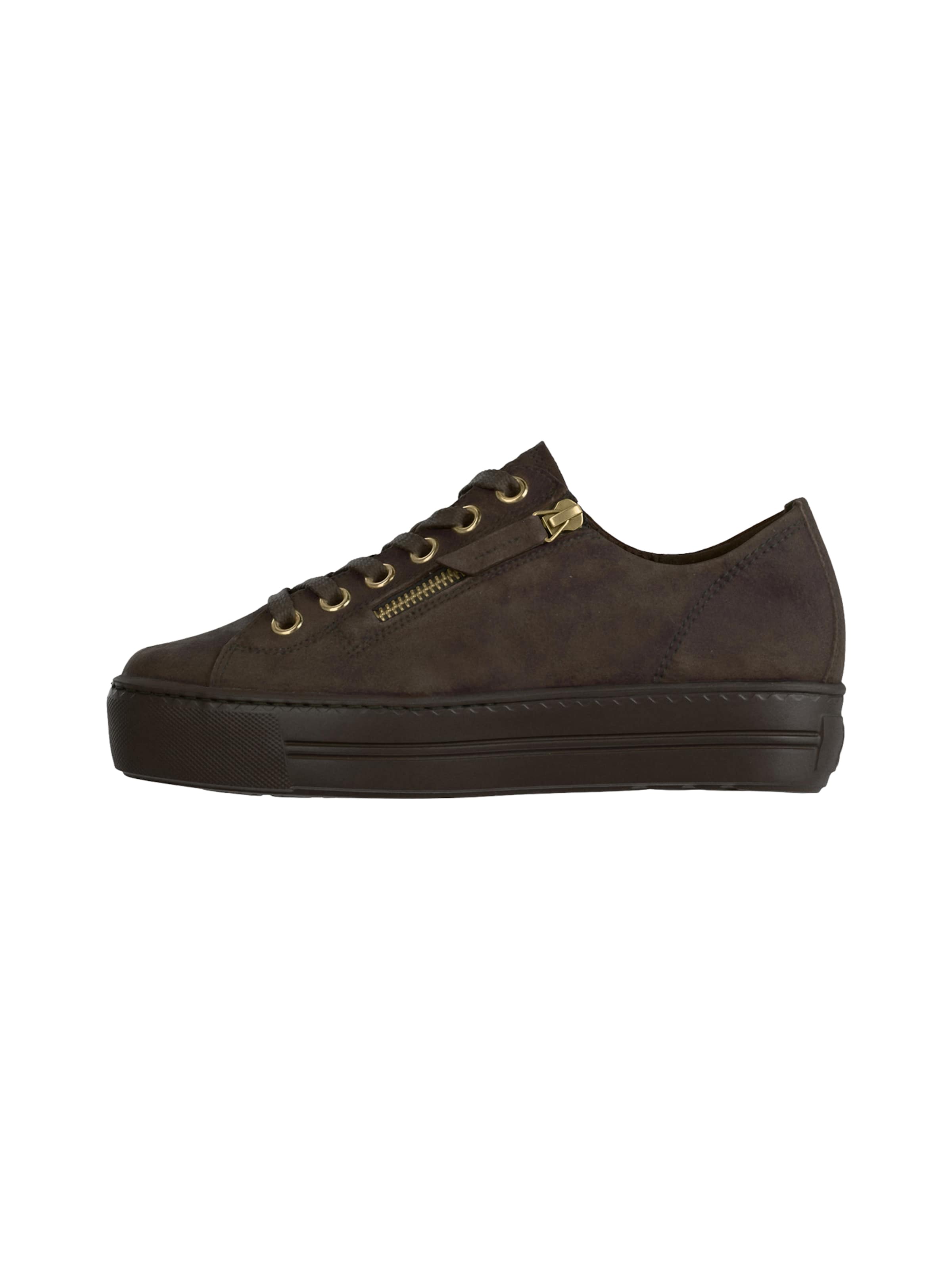 Paul Green Sneakers in Brown: front