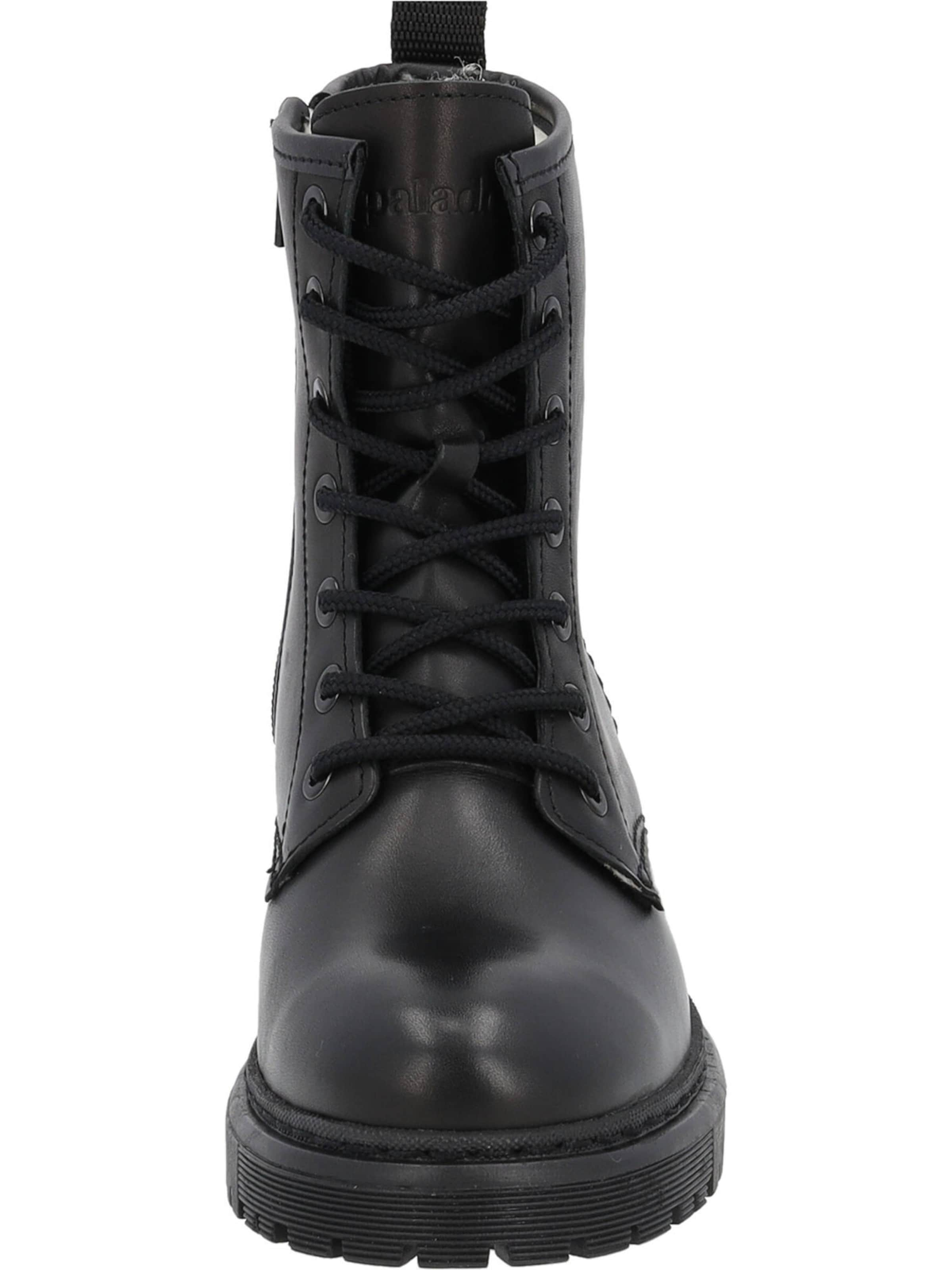 Black boots for women lace up on sale