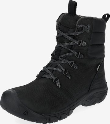 Boots KEEN en noir : devant