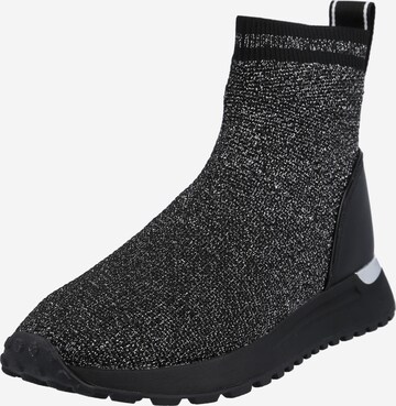 MICHAEL Michael Kors - Zapatillas deportivas altas en negro: frente