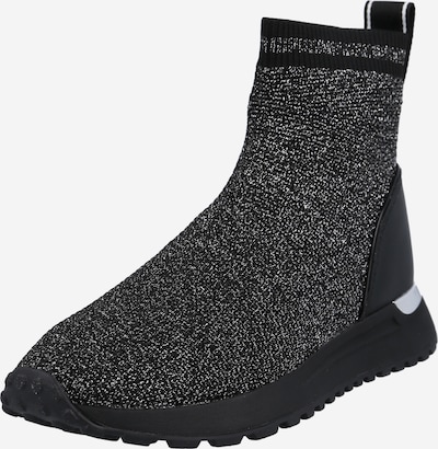 MICHAEL Michael Kors Sneakers hoog in de kleur Zwart / Zilver, Productweergave