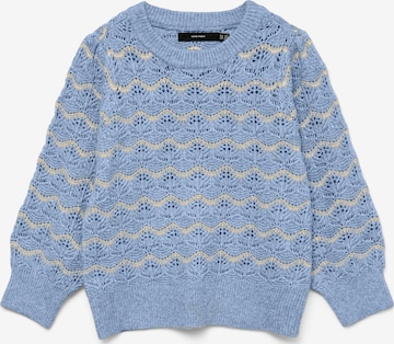 VERO MODA Pullover 'VMLEONOR' in Blau: Vorderseite