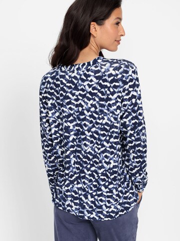 Olsen Bluse in Blau