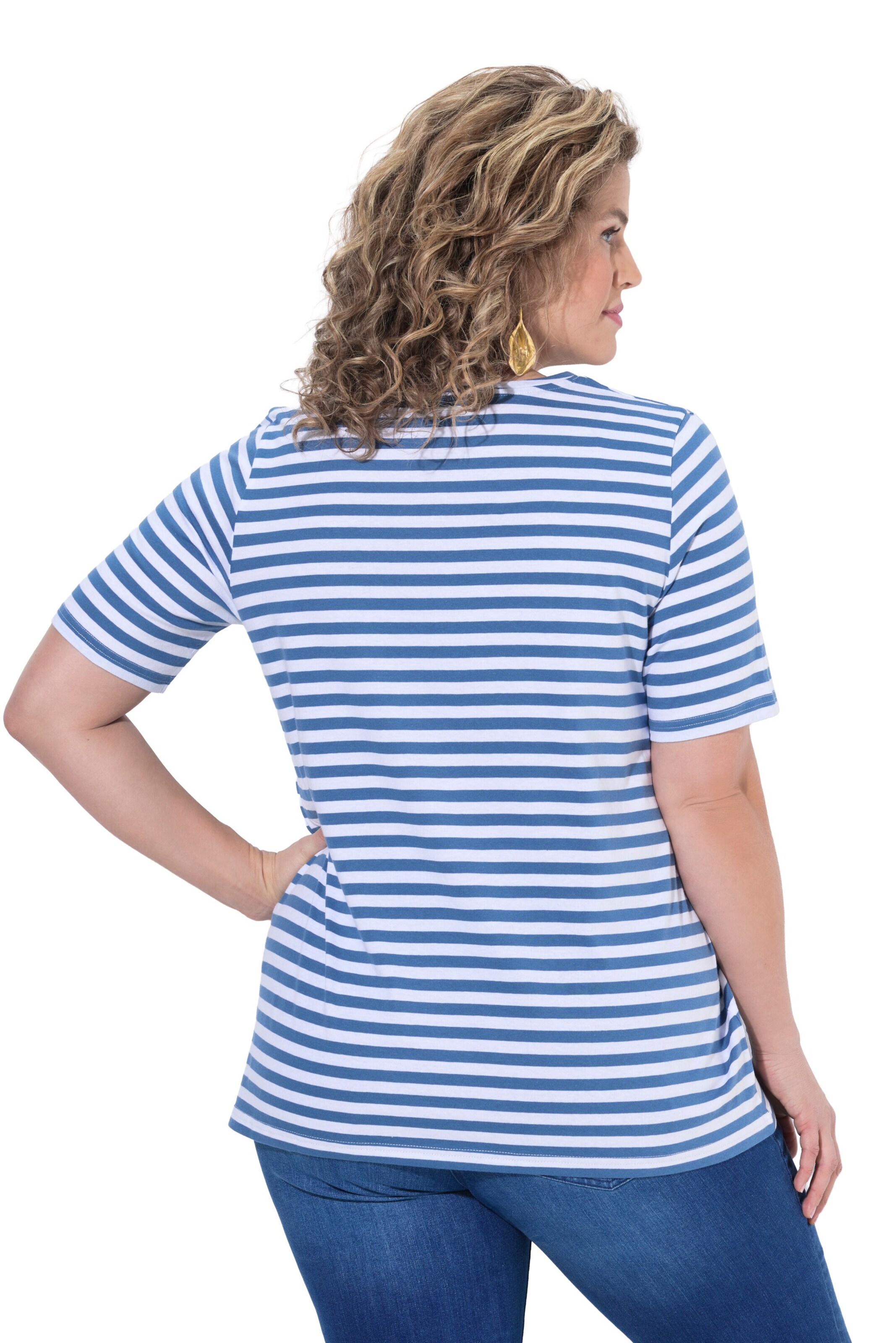 Ulla Popken Shirt in Blau