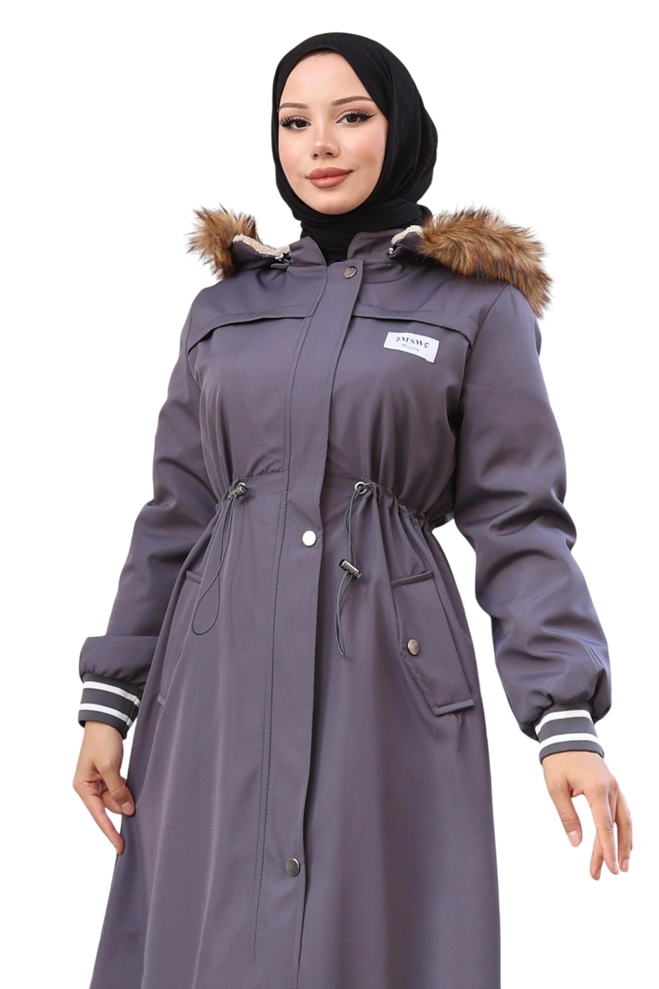 MODAMIHRAM Winter Parka in Grey