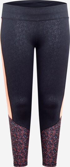 Only Play Curvy Sport-Hose 'DAMMAN' in mischfarben / pastellorange / rosé / schwarz / weiß, Produktansicht