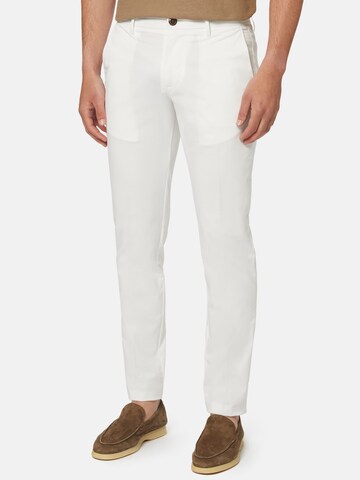 Boggi Milano - regular Pantalón en blanco: frente