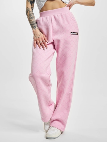 Regular Pantalon 'Argelia' ELLESSE en rose : devant