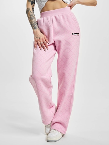 ELLESSE Regular Pants 'Argelia' in Pink: front