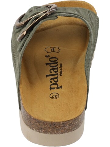 Palado Pantolette 'Korfu'‌‌‌‌‌‌‌ in Grün