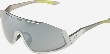 Lunettes de soleil PUMA en gris : devant