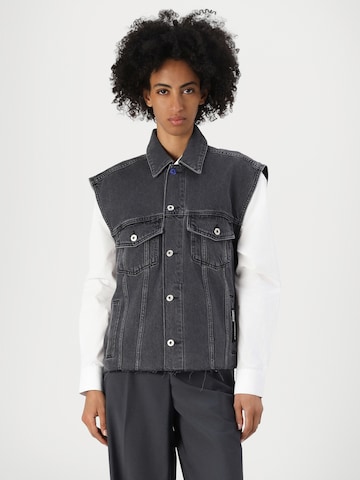 Gilet KARL LAGERFELD JEANS en noir : devant
