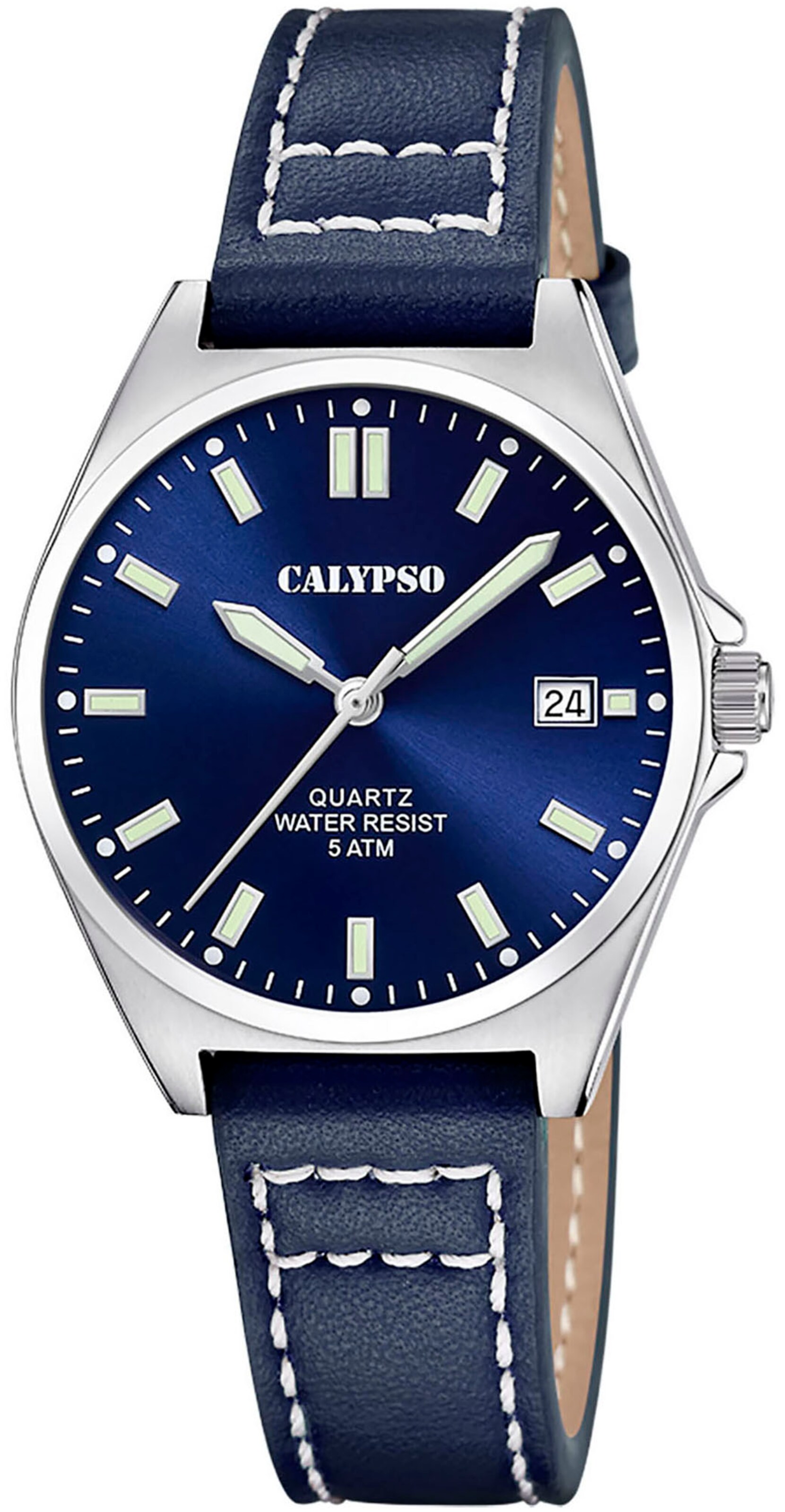 CALYPSO WATCHES Analoguhr 'CALYPSO' in Blau: Vorderseite