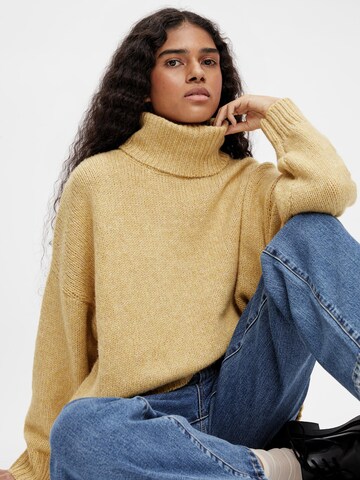 OBJECT Sweater 'Wilma' in Yellow