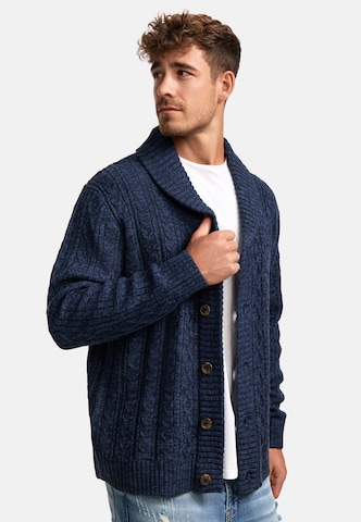 Vestes en maille INDICODE JEANS en bleu