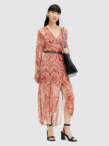 AllSaints Kleid in Rot