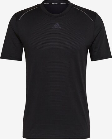 ADIDAS SPORTSWEAR Performance shirt 'Hiit ' in Black: front