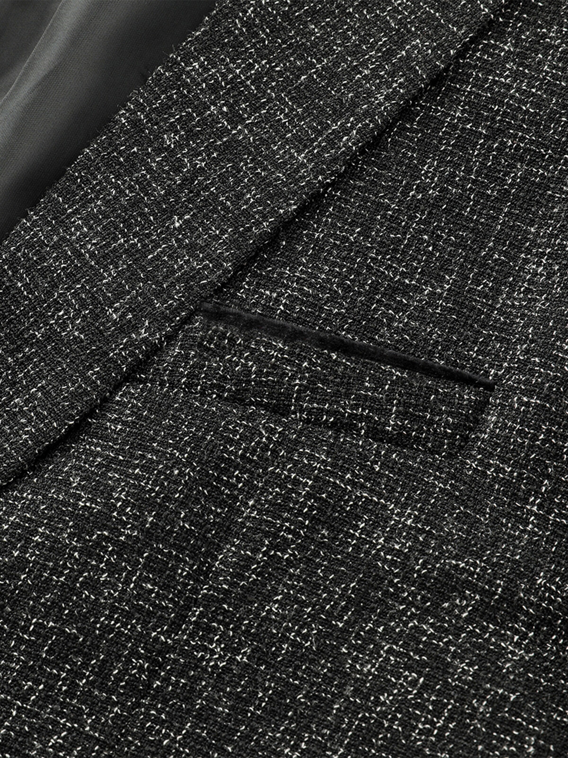 YOUTHUP Slim Fit Sakko 'Locker'‌‌‌ in Schwarz