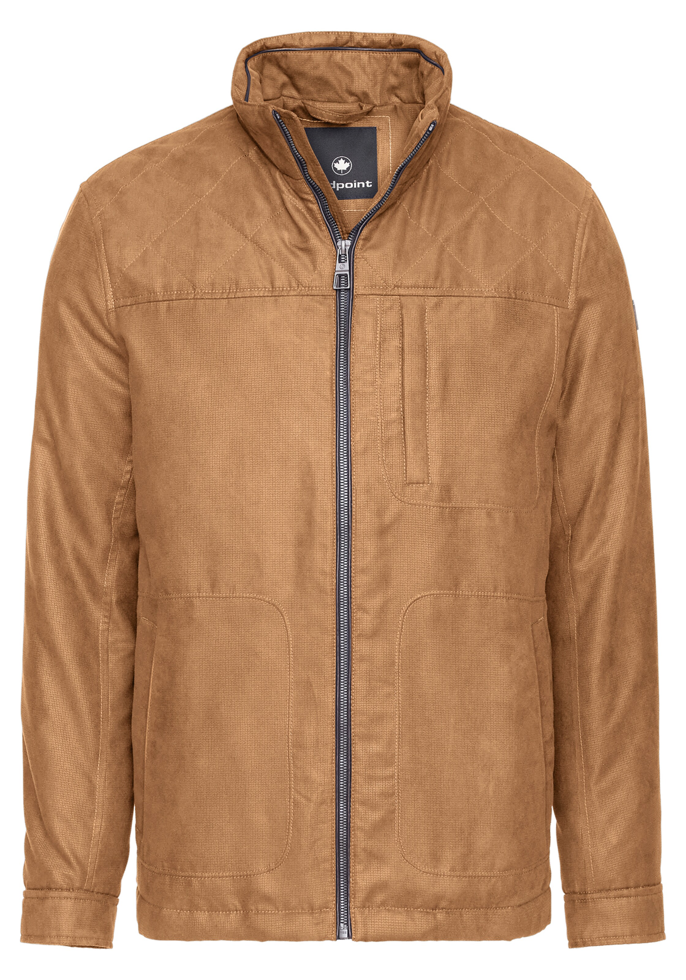 REDPOINT Jacke in Braun: Vorderseite