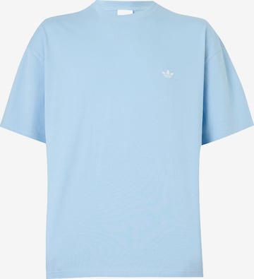 T-Shirt 'Trefoil Essentials' ADIDAS ORIGINALS en bleu : devant