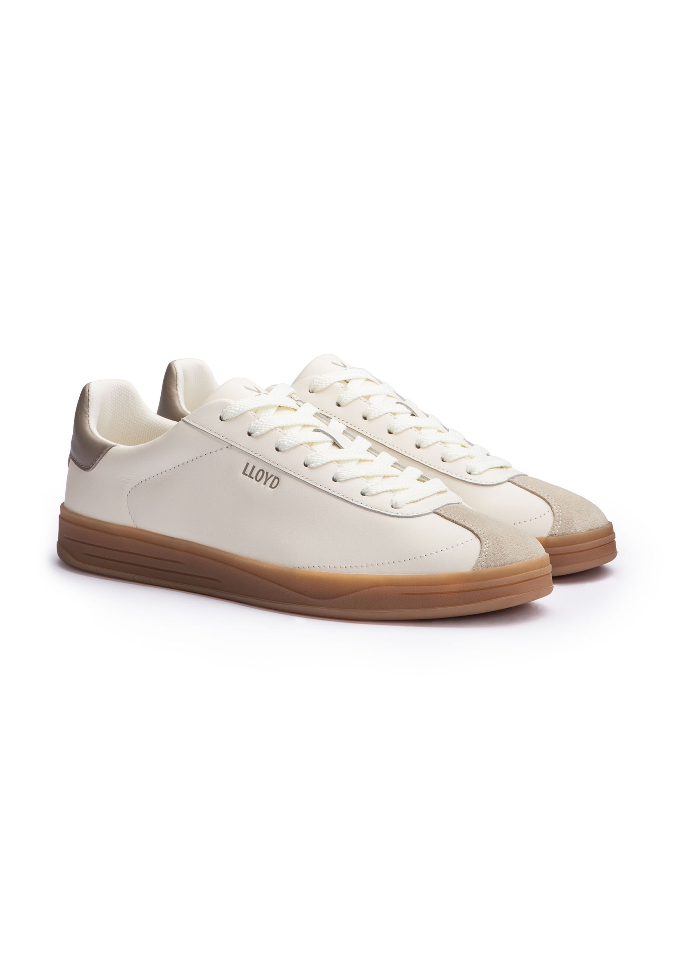 Baskets basses LLOYD en blanc