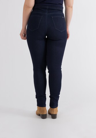 October Slimfit Jeggings in Blau