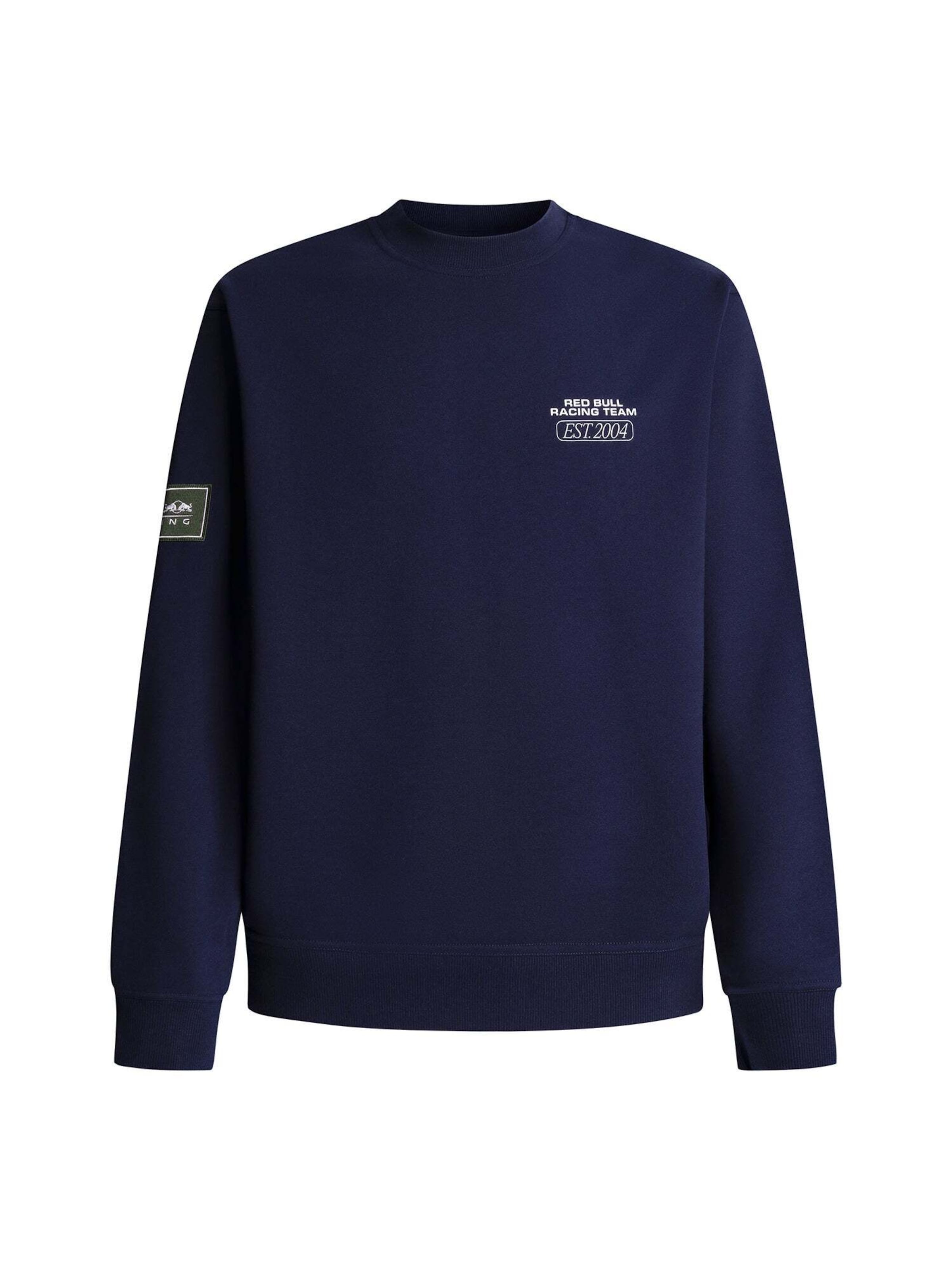 Red Bull Racing x Pepe Jeans Sweatshirt 'EST 2004' in Blue: front