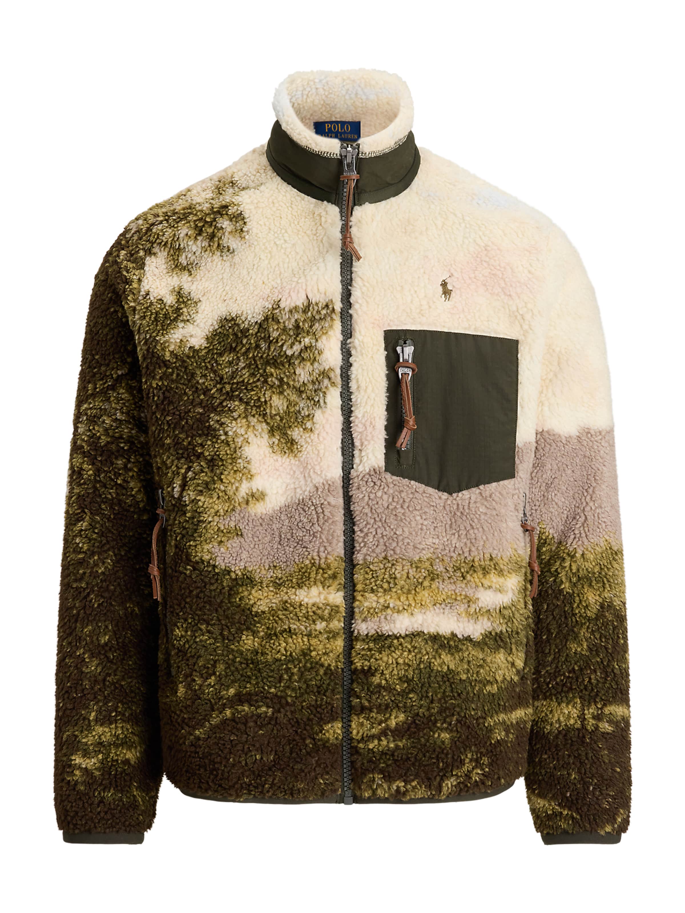 Polo Ralph Lauren Fliisjakk, värv segavärvid: eest vaates