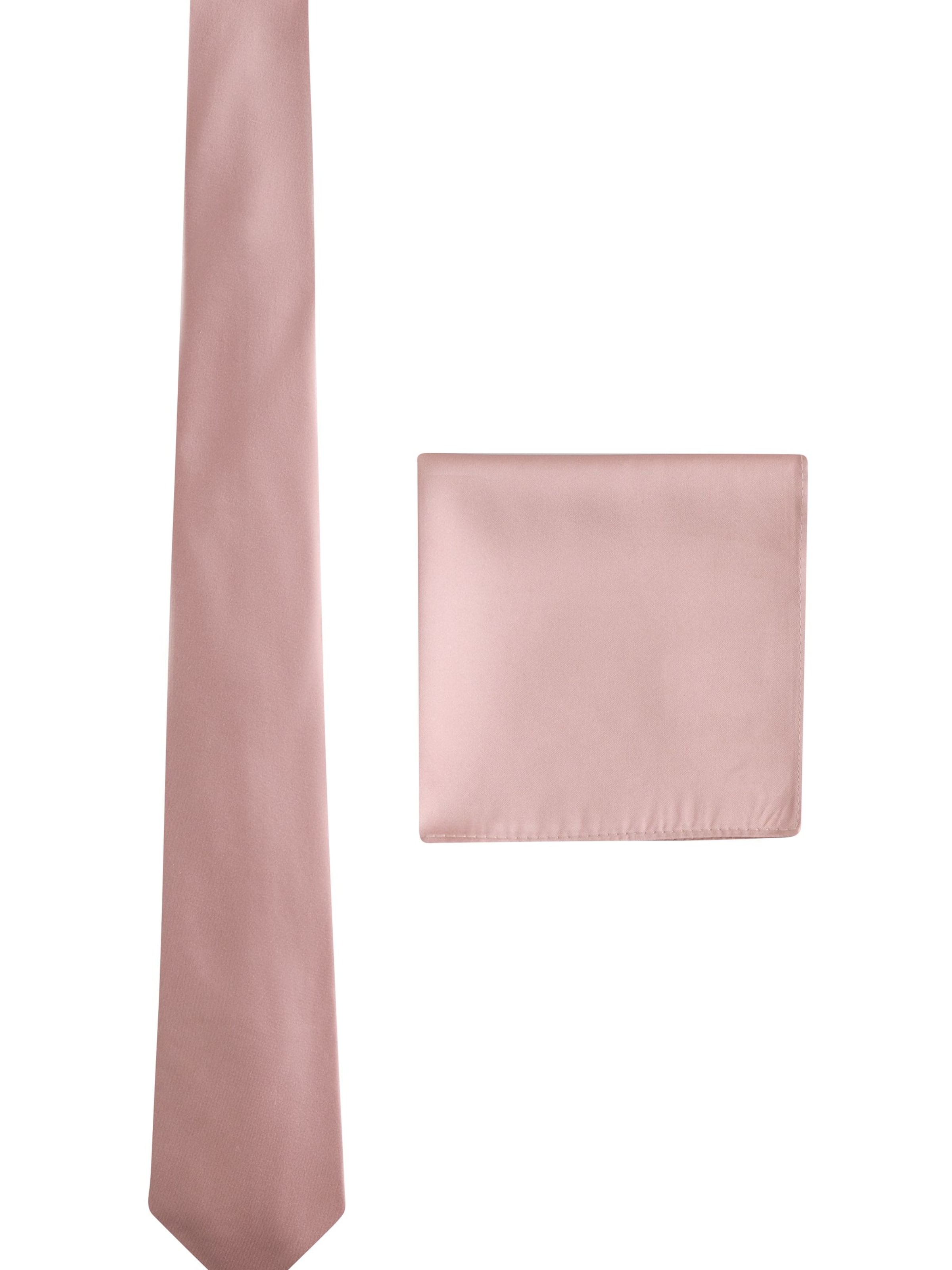 Next Krawatte in Pink: Vorderseite