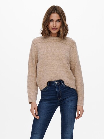 ONLY Pullover 'Celina' in Beige: front