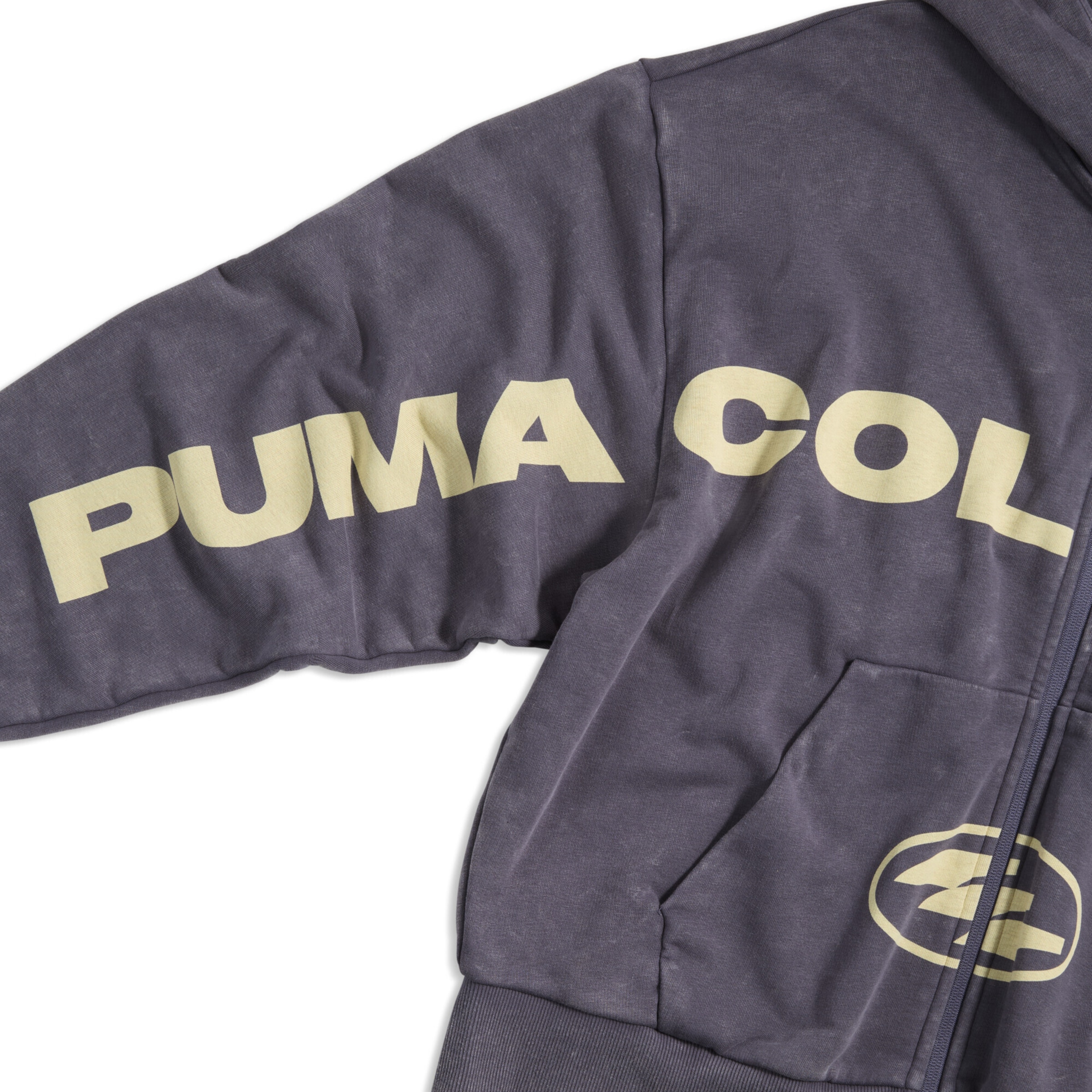 PUMA Sportsweatvest in Grijs