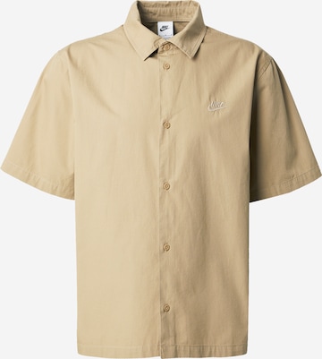 Camicia 'CLUB' di Nike Sportswear in beige: frontale
