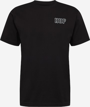 HUF Shirt in Black: front