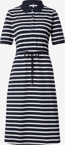 TOMMY HILFIGER Jurk in Blauw: voorkant