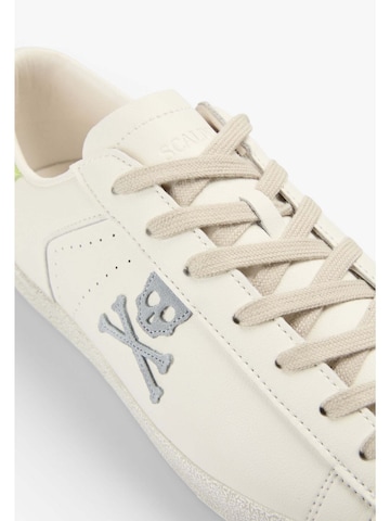 Baskets basses ' ' Scalpers en blanc