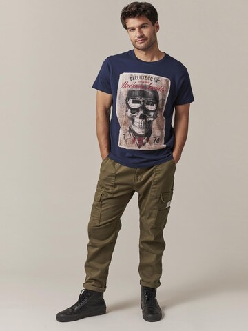 T-Shirt 'Clem' Deeluxe en bleu