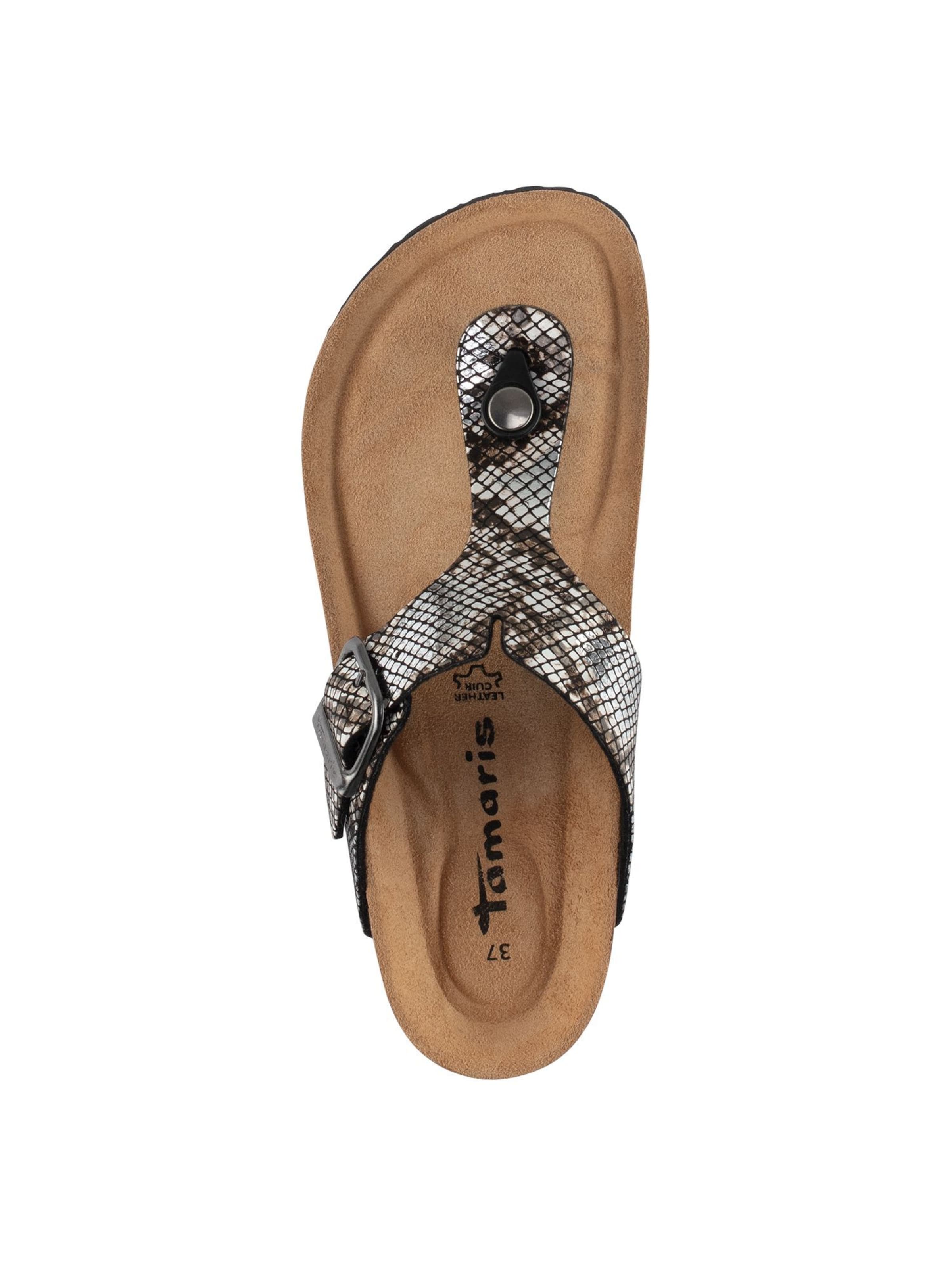 Tamaris Zehentrenner in Schwarz