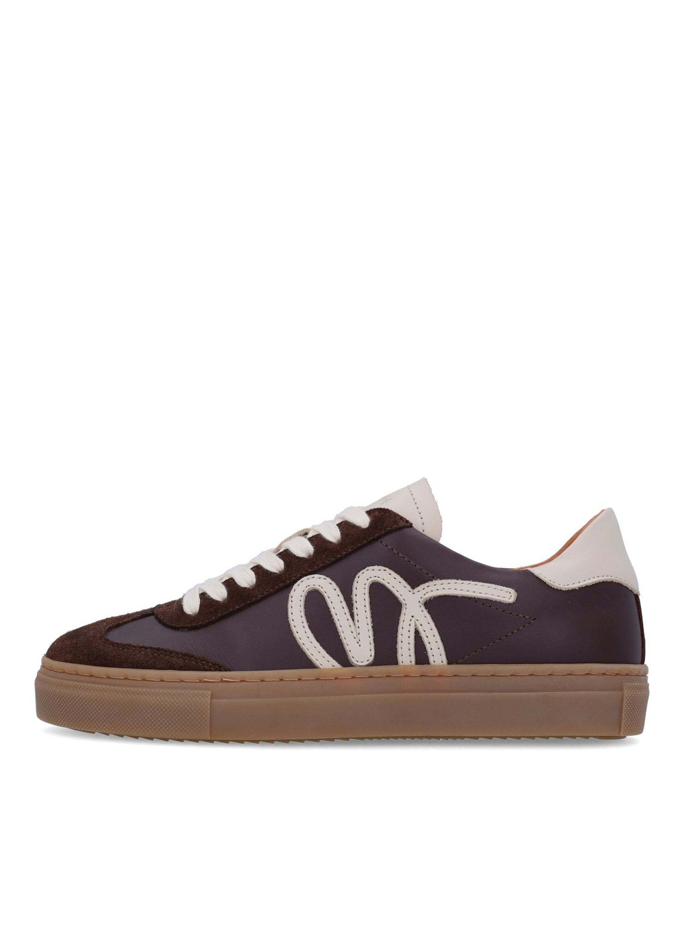 MANFIELD Sneaker in Braun