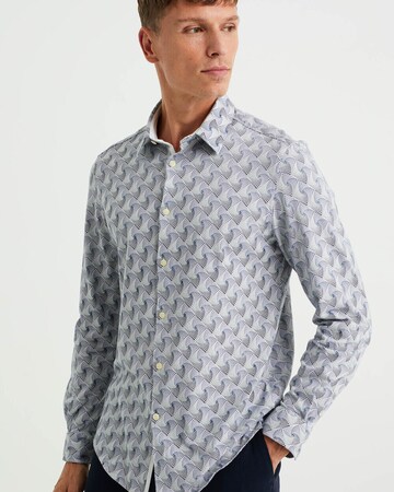 WE Fashion Slim Fit Hemd in Weiß: Vorderseite