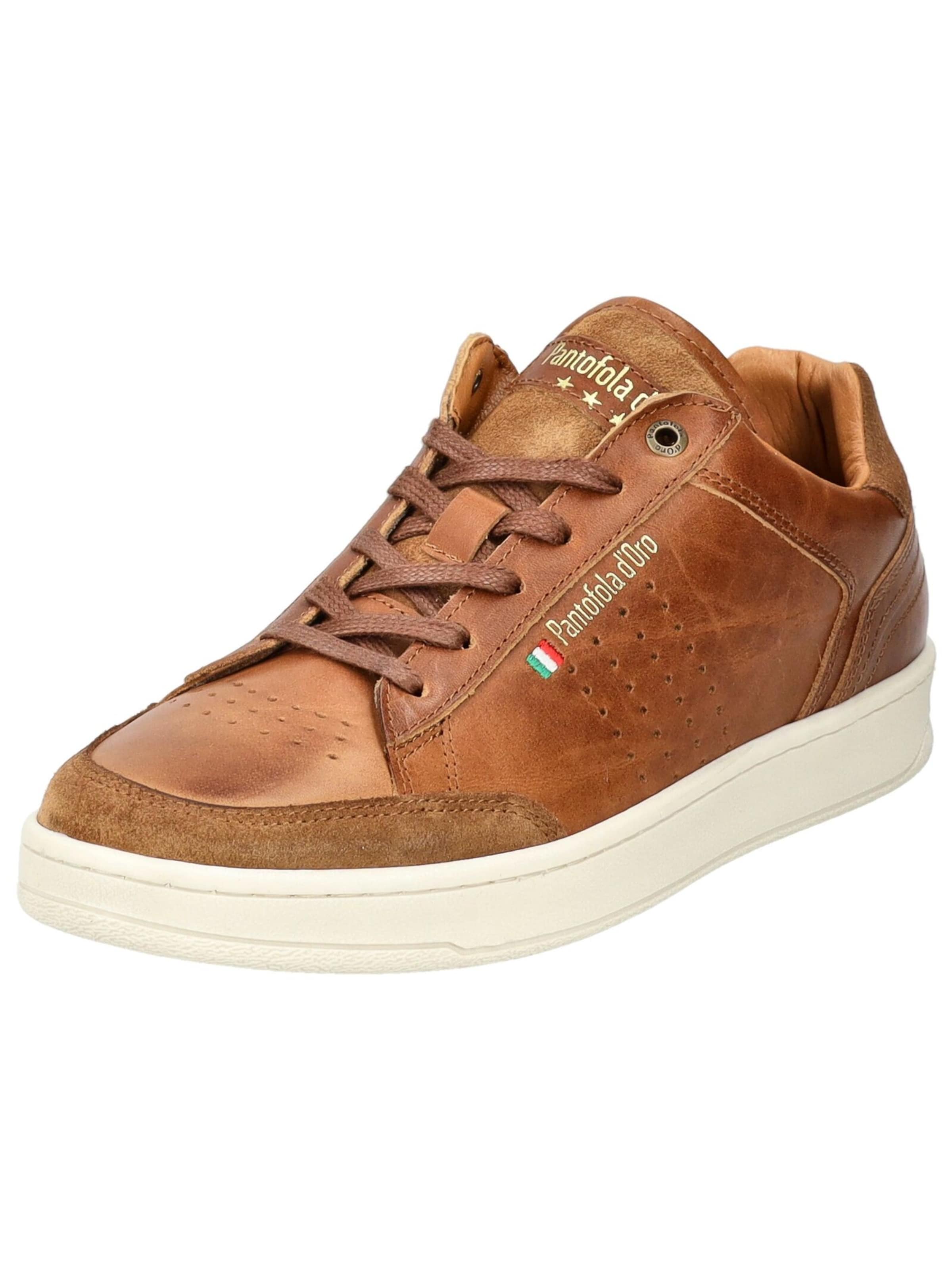 PANTOFOLA D'ORO Sneaker low 'Bellagio' i brun: forside