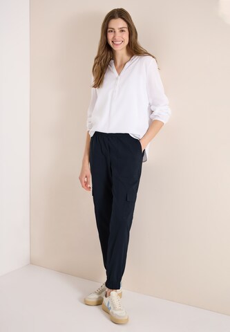 CECIL Slim fit Cargo Pants 'Chelsea' in Blue