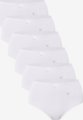 celodoro Panty 'Comfort High-Waist' in White: front