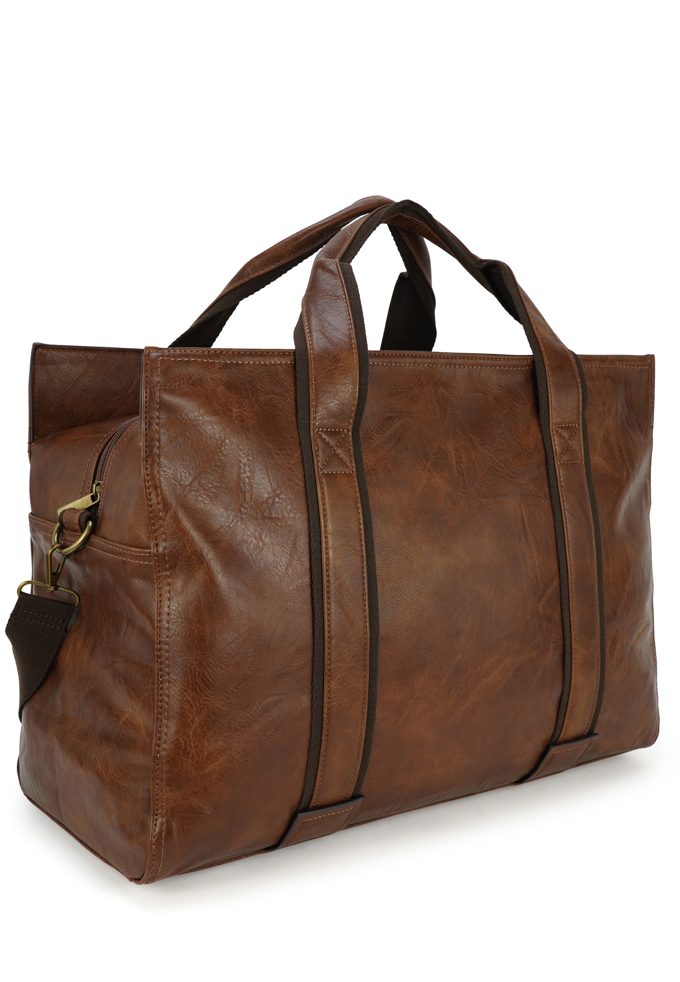 HARPA Shoulder Bag in Brown