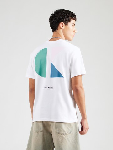 Calvin Klein Jeans Shirt in White: front