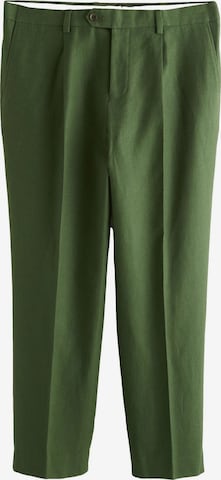 Loosefit Pantalon à plis Next en vert : devant