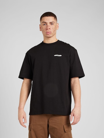 Pegador T-shirt 'SANIT' i svart: framsida
