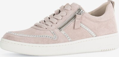 GABOR Sneakers in Champagne / Pink / Silver / White, Item view